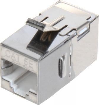 Cupla / adaptor RJ45 mama-mama metalic ecranat, montaj keystone