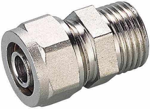 CONECTOR PEX-AL-PEX CROMAT 3/4*16 BAI [unitate] - D3/4*16.PLN