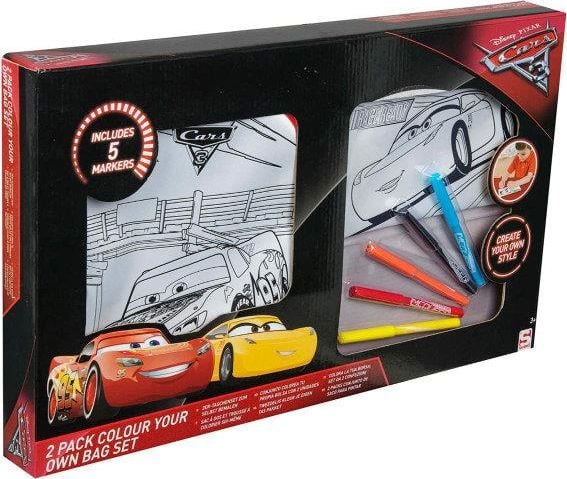 Set: plic, colorat creion caz Disney Cars 3 DSC8-4483