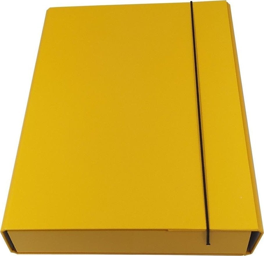 Plicuri - Cutie Promised Land Folder cu bandă elastică galbenă