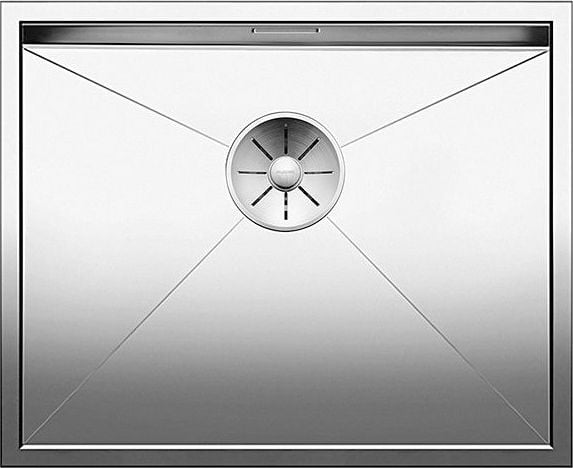 Chiuvetă Blanco Zerox 500-U Oțel lustruit cu dop InFino (521589)