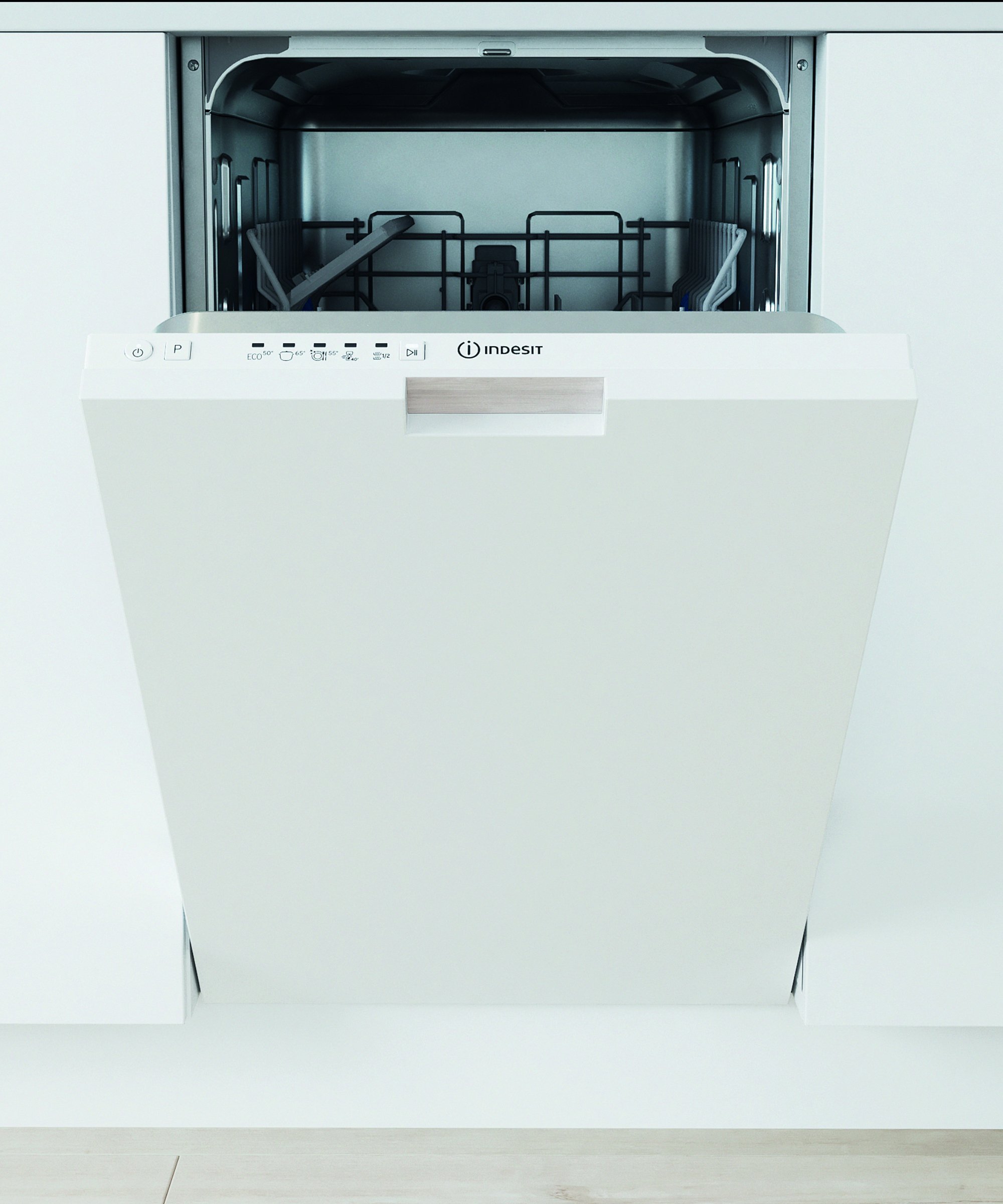 Masini de spalat vase incorporabile - Mașină de spălat vase încorporată Indesit DI9E 2B10, 9 locuri. 45 cm, F