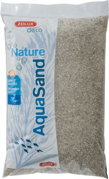 Nisip Aquasand Zolux Natura cuart mediu 1kg