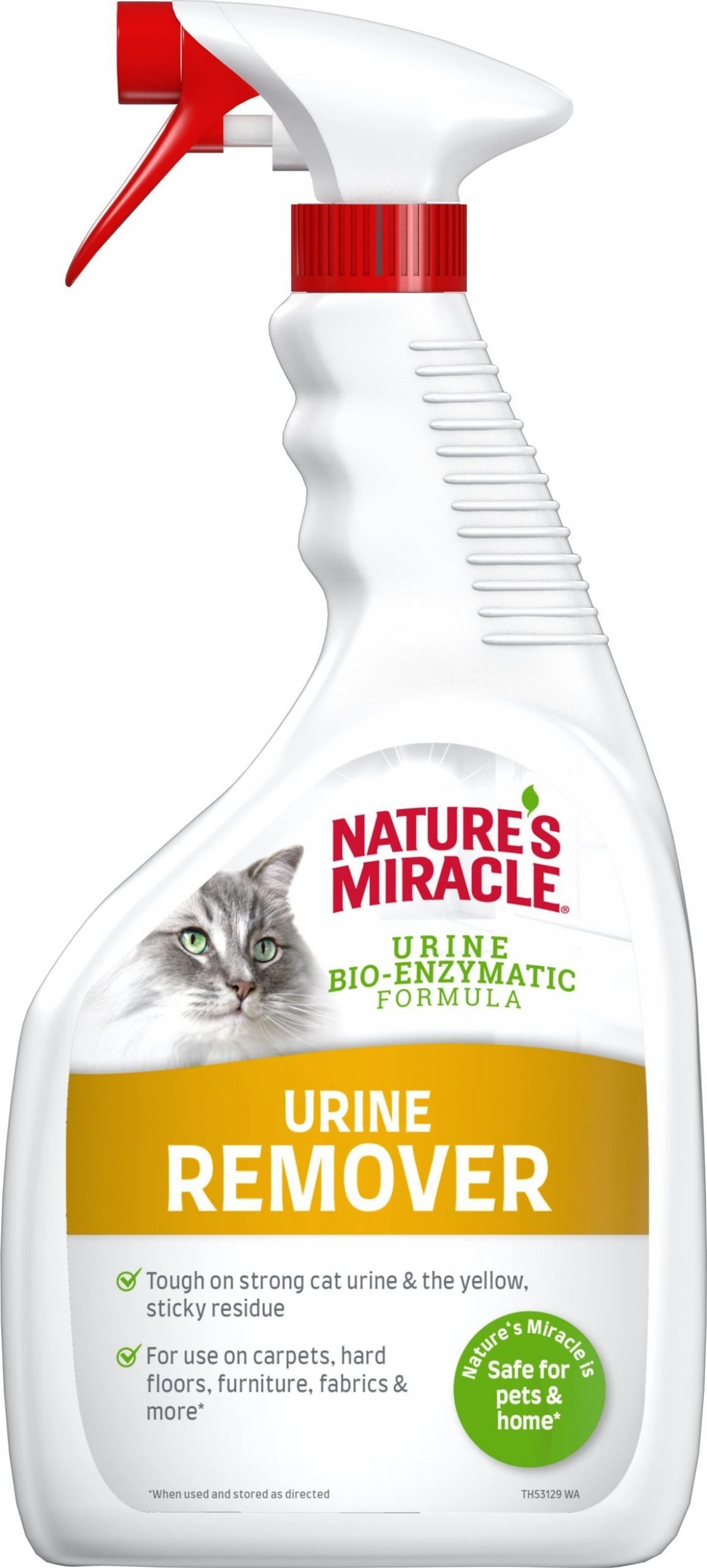 Zolux Nature's Miracle preparat pentru combaterea murdăriei încăpățânate din urina de pisică 946ml