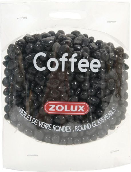 Bilute pentru decor acvariu, Coffee, Zolux, 472g, Negru