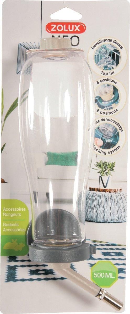 Adapator Zolux, Rozatoare / Porcusor de Guineea, 500 ml, Bej/Transparent