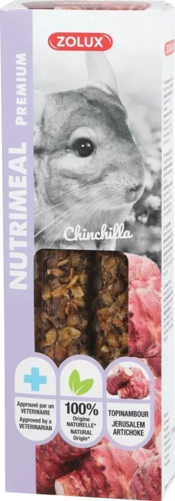 Zolux ZOLUX NUTRIMEAL 3 Stick cu topinambur pentru chinchilla 110 g