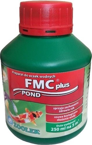 ZOOLEK POND FMC STICLA, 250ml, preparat anti-alge, eficient împotriva ciupercilor și bacteriilor