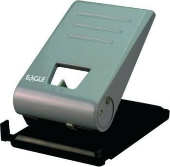 Eagle Stapler Punch 837XL EAGLE gri, perforează până la 40 de coli, pas reglabil, 110-1050