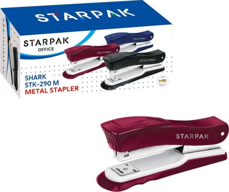 Maroon METAL STAPLE Starpak 450866