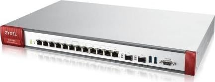 ZyXEL Firewall Zyxel ATP700 firewall, 12 porturi Gigabit definibile de utilizator, 2*SFP, 2* USB cu pachet de 1 an