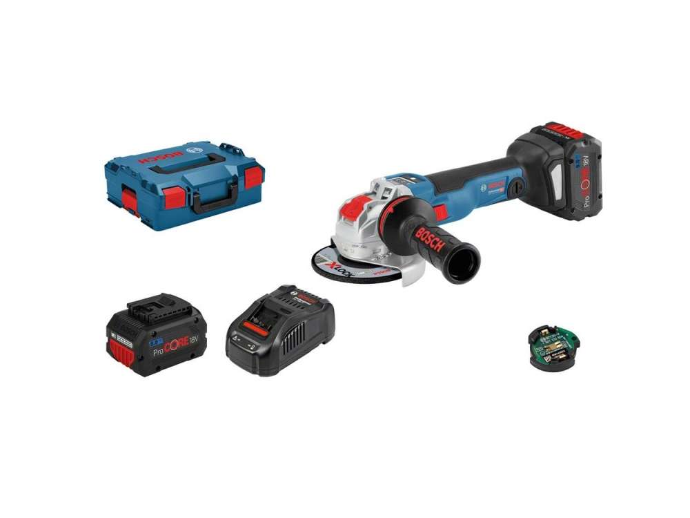 Polizor Unghiular Cu Acumulator Gwx 18v 10 Sc X Lock Bosch Bricolaj Mag Ro