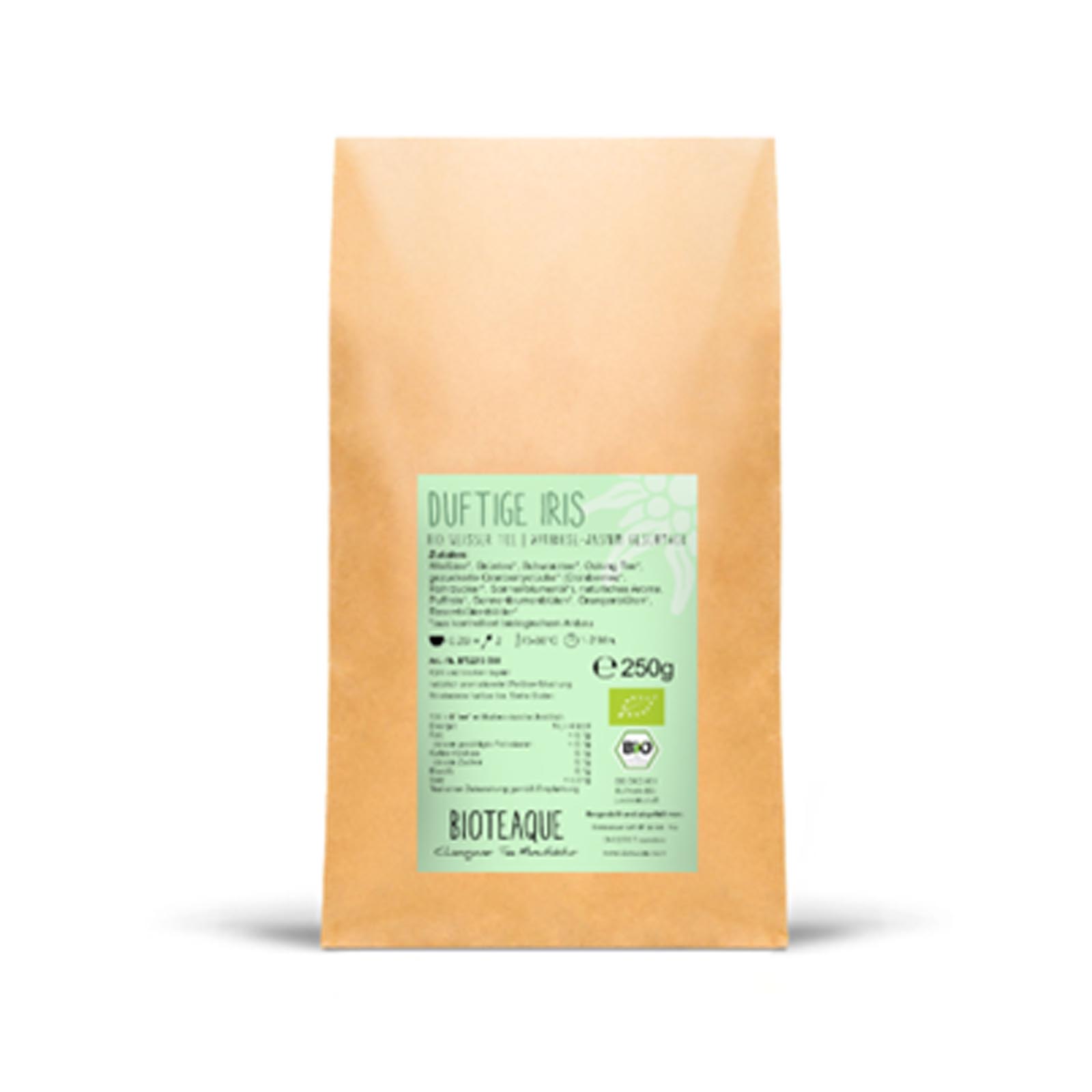 Ceai alb, iris duftige, bioteaque, 250g