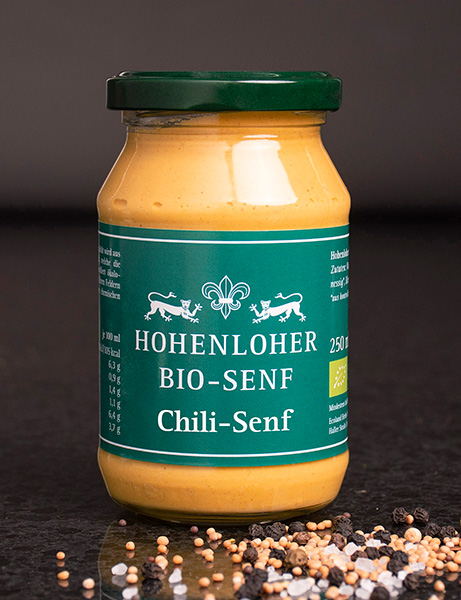 Mustar cu chili bio besh 250ml