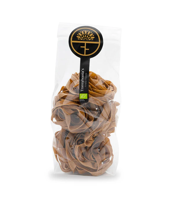 Paste tagliatelle din grau dur bio, 200g, transylvania's finest foods