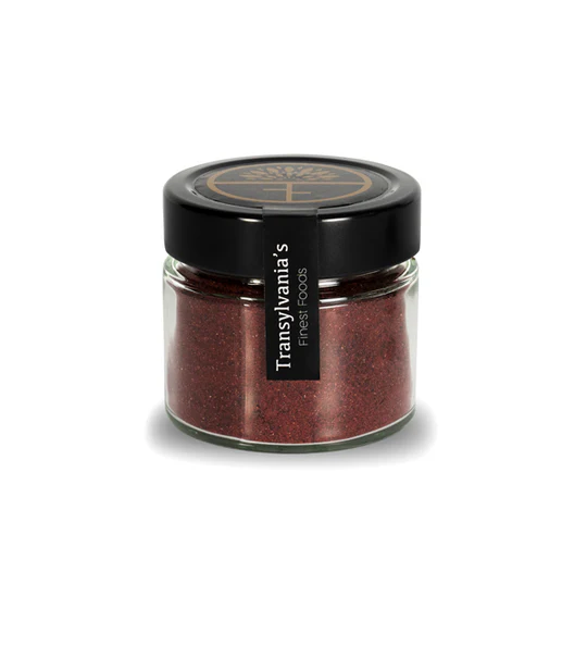 Pudra de coacaze negre, 100g, la borcan, transylvania's finest foods