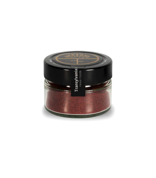 Pudra de coacaze negre, 65g, la borcan, transylvania's finest foods