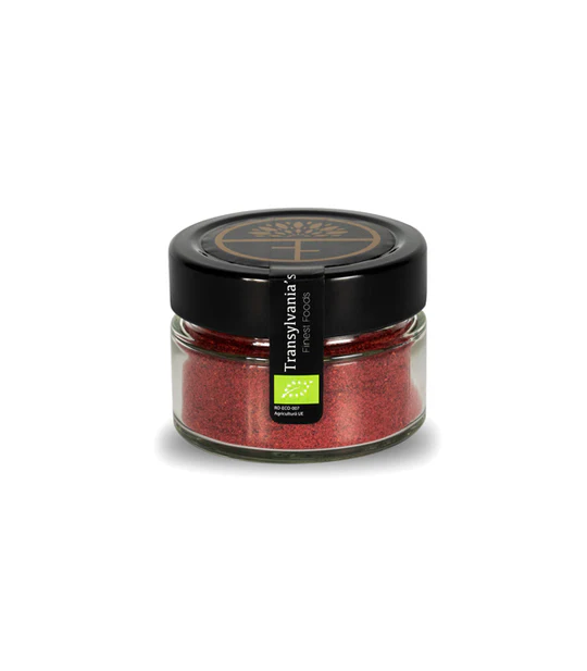 Pudra de mure de padure bio, 50g, la borcan, transylvania's finest foods