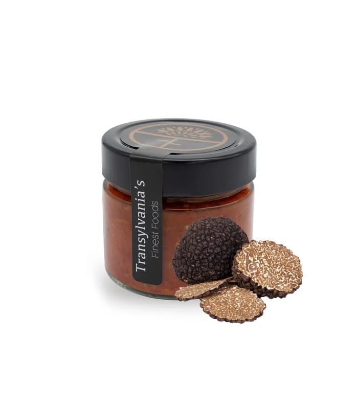 Zacusca cu trufe de vara ,160g, transylvania's finest foods