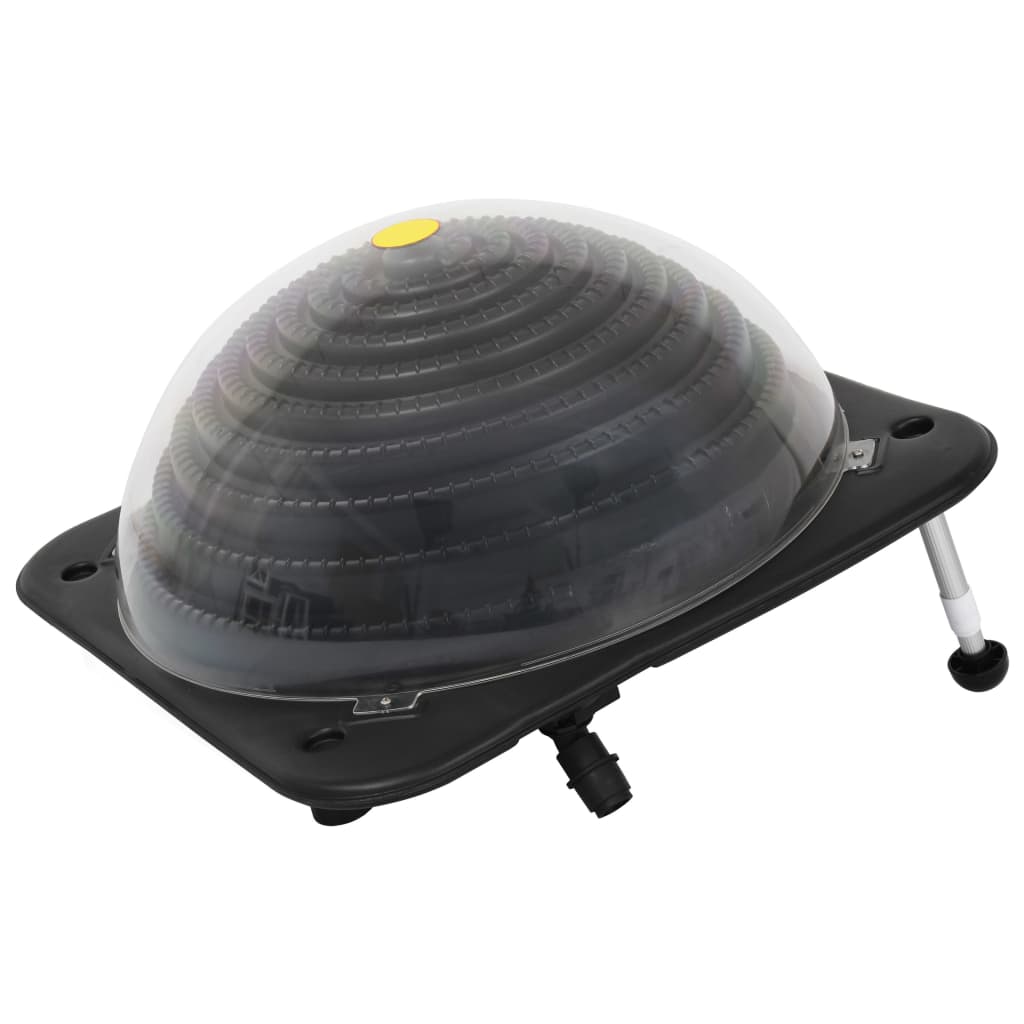 incălzitor solar pentru piscină, 75 x 75 x 36 cm, HDPE aluminiu