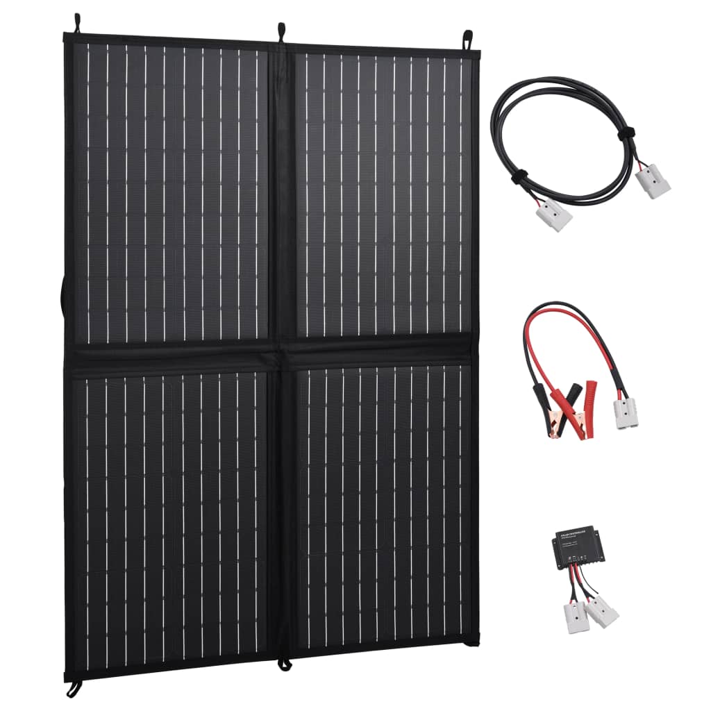 incărcător panou solar pliabil 100 W 12 V