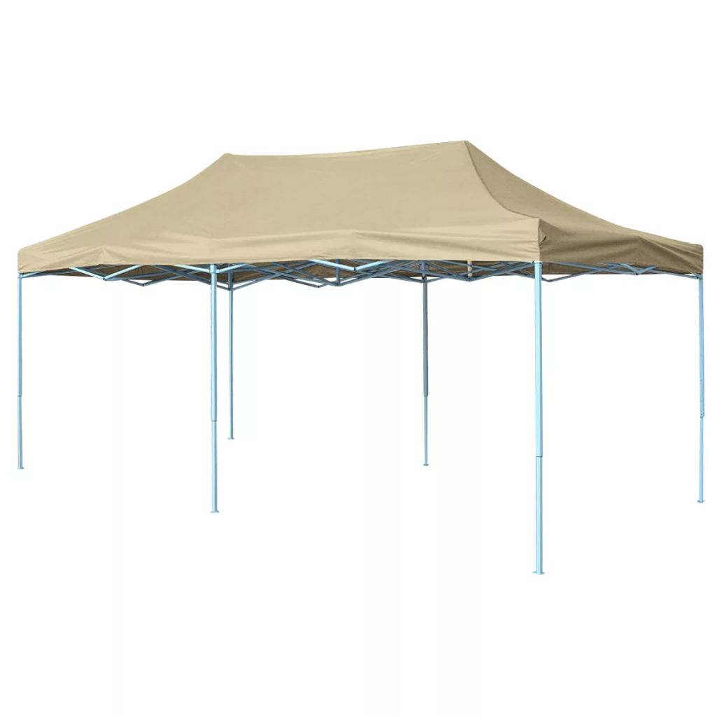 42507 Foldable Tent Pop-Up 3x6 m Cream White