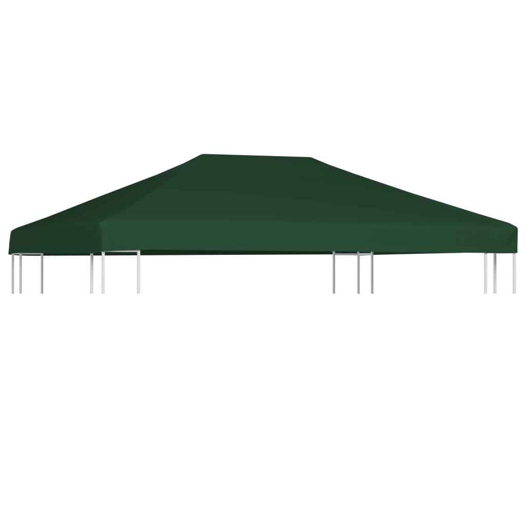 Acoperiș de pavilion, 310 g/m², verde, 4 x 3 m