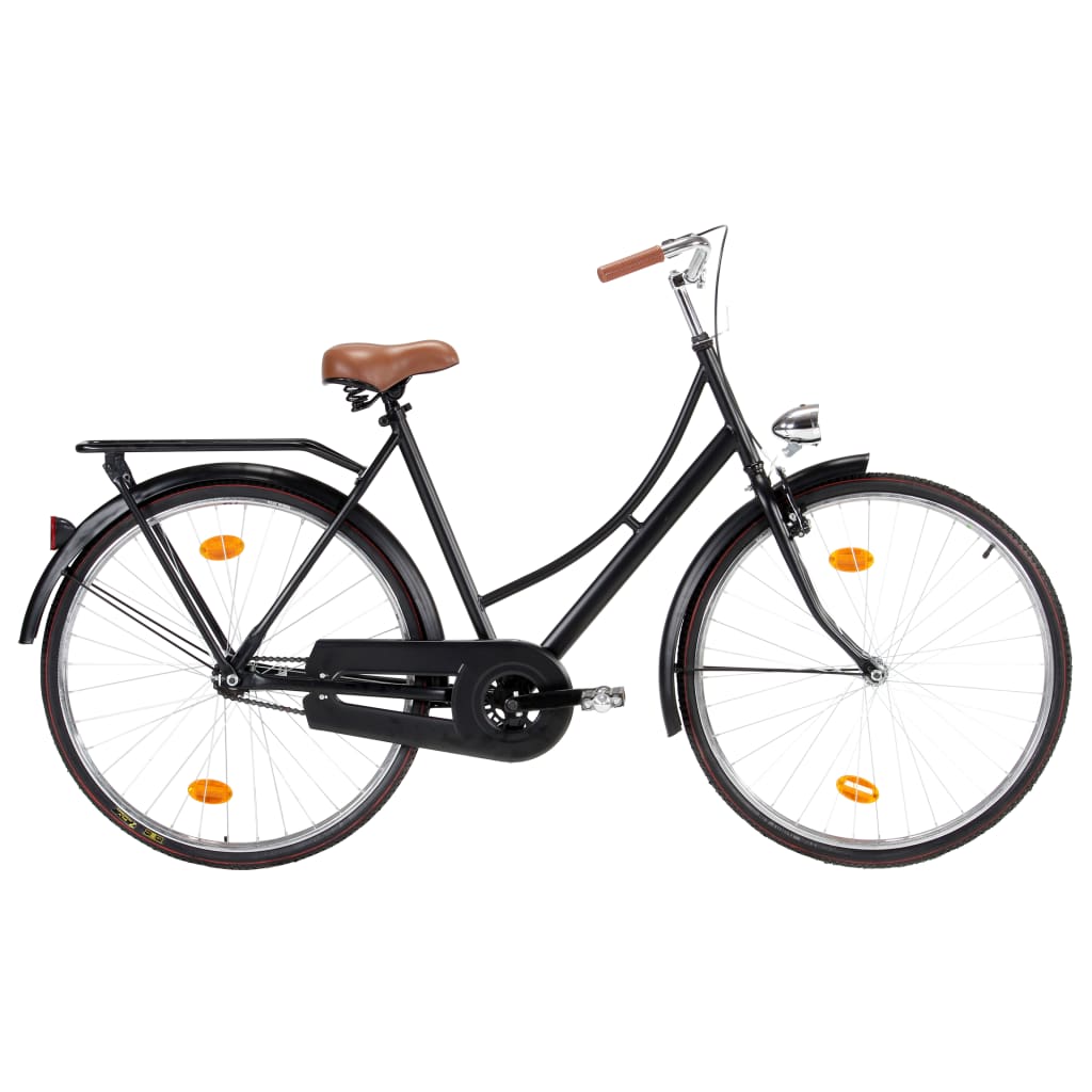 Bicicletă olandeză, roată de 28 inci, cadru feminin 57 cm