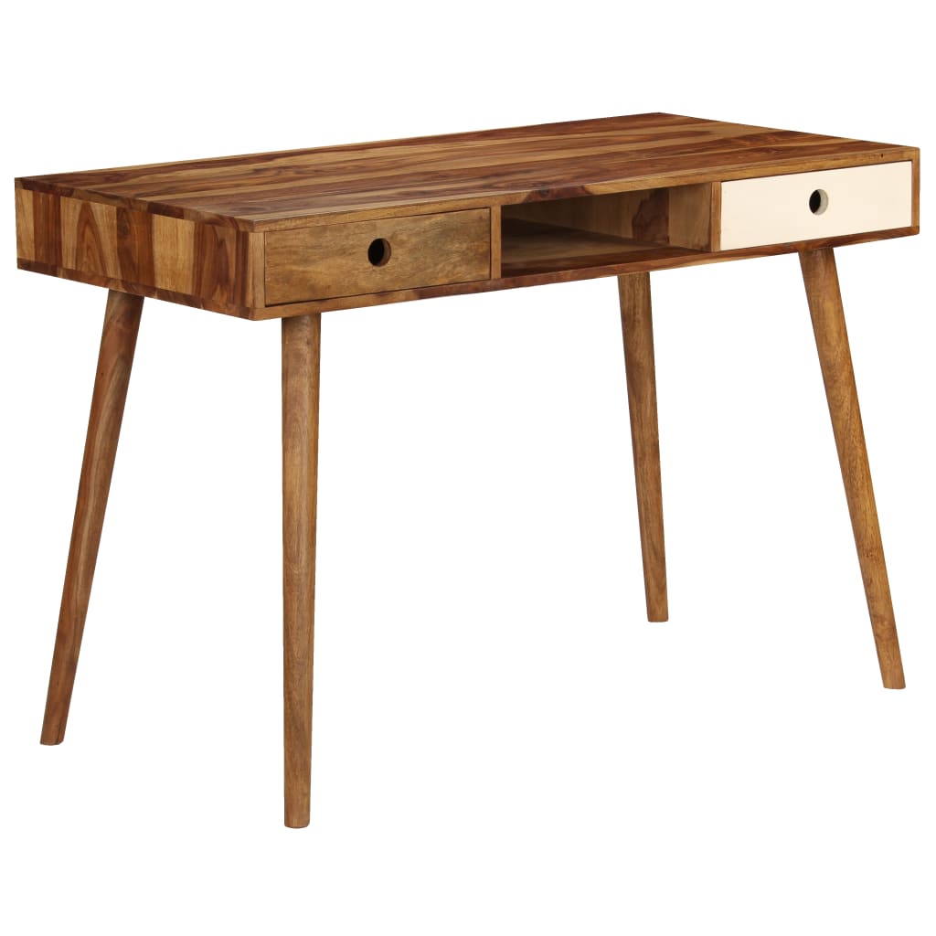 Birou de scris, 110 x 55 x 76 cm, lemn masiv de palisandru