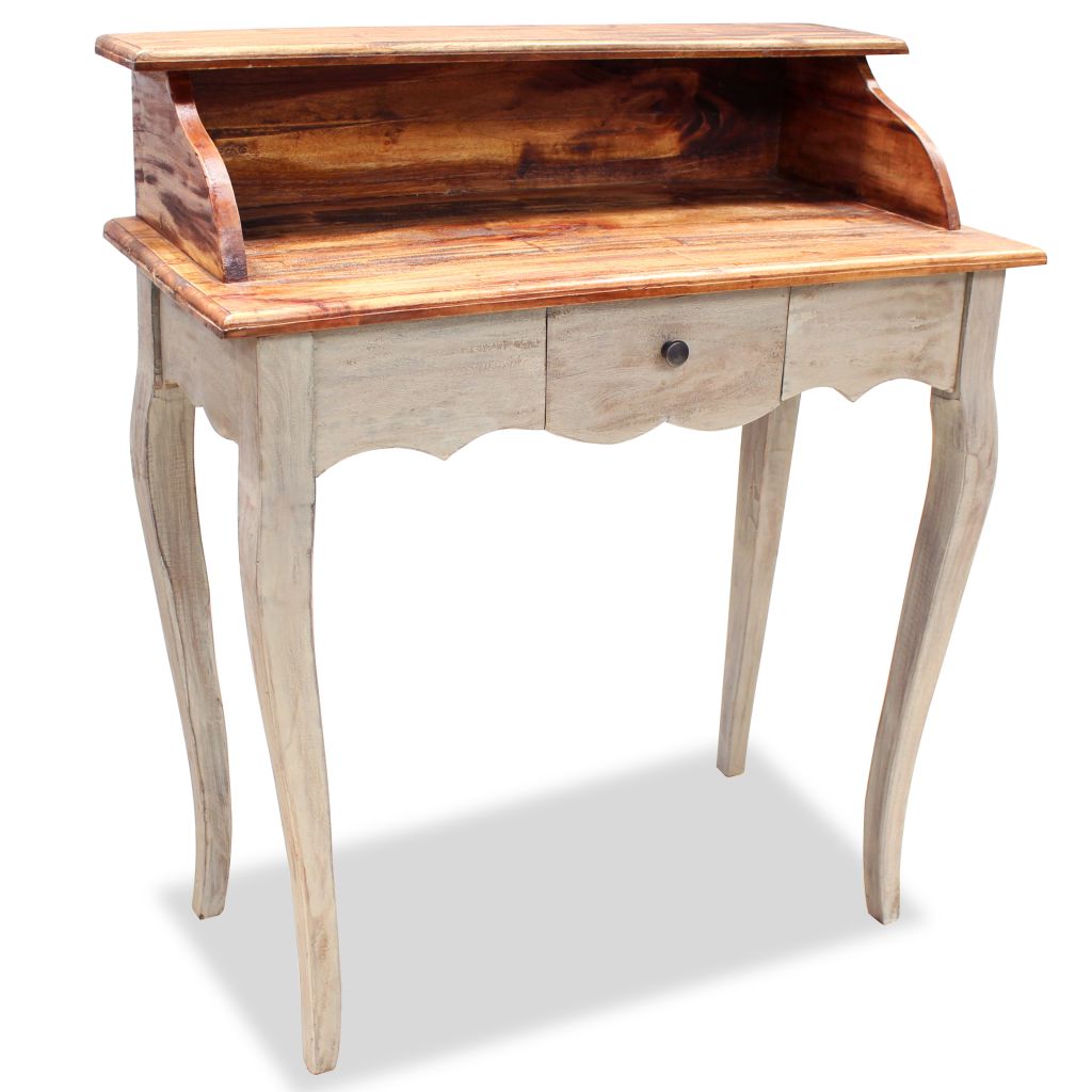 Birou de scris, lemn masiv reciclat 80 x 40 x 92 cm