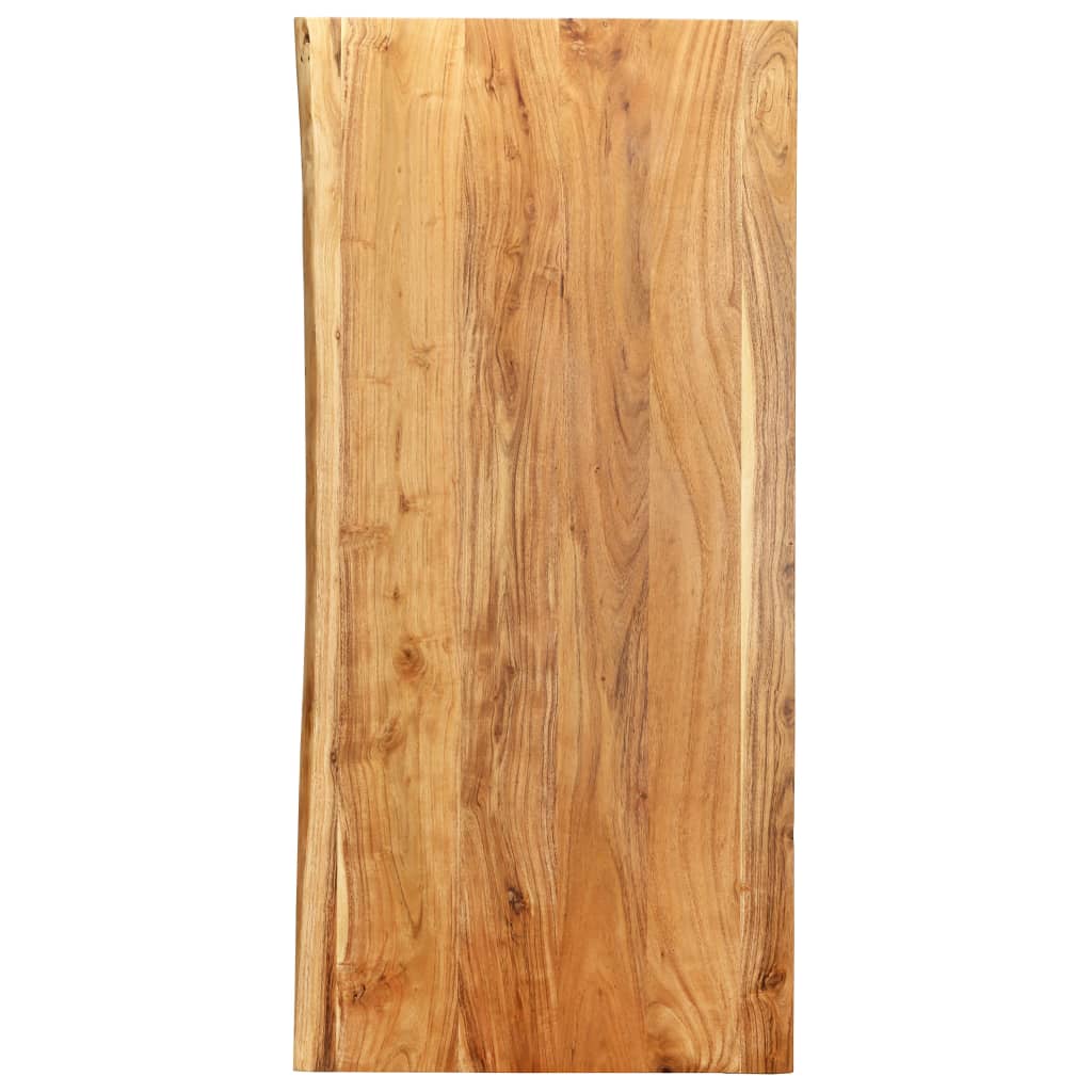 Blat lavoar de baie, 120 x 55 x 2,5 cm, lemn masiv de acacia