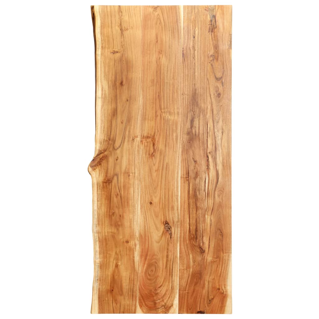 Blat lavoar de baie, 120 x 55 x 3,8 cm, lemn masiv de acacia