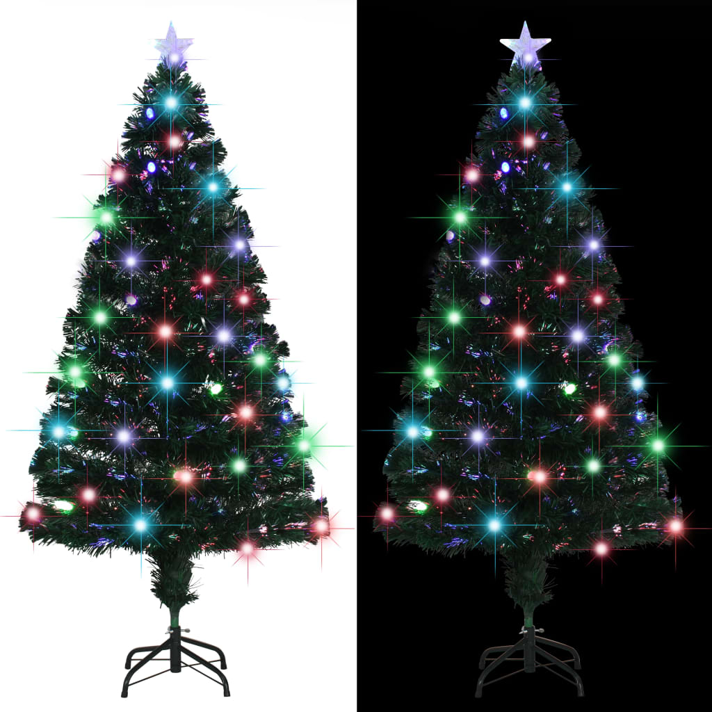 Brad artificial de Crăciun cu suport/LED, 150 cm, 170 ramuri