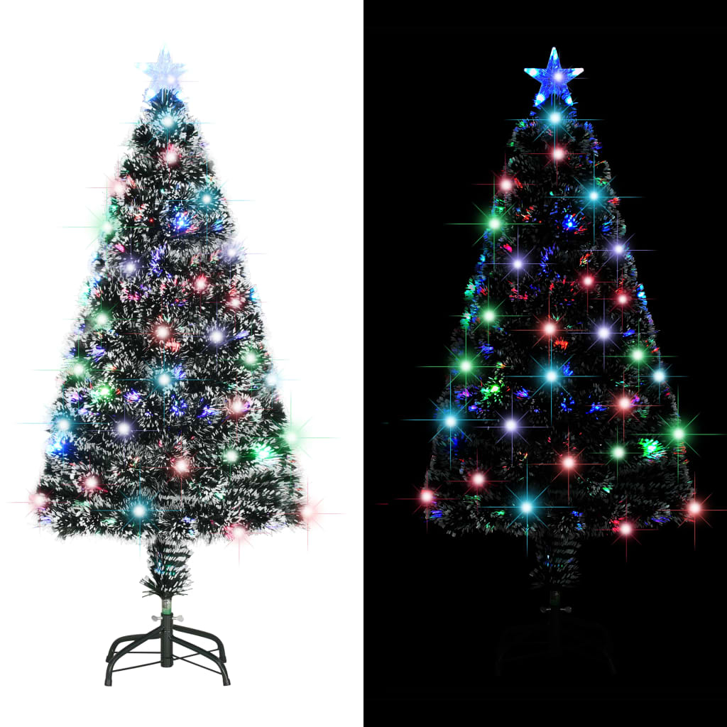 Brad de Crăciun artificial cu suport/LED, 120 cm, 135 ramuri