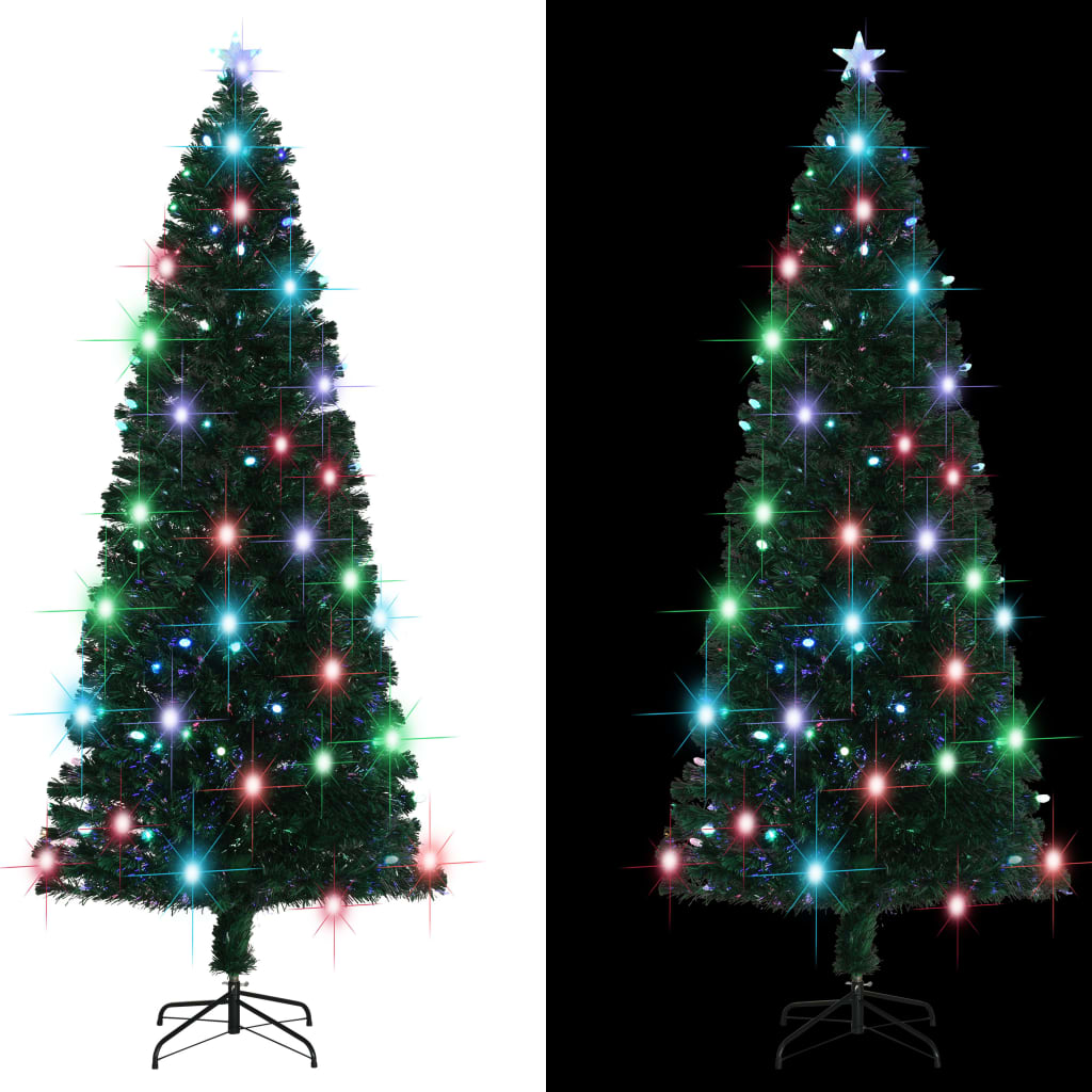 Brad de Crăciun artificial cu suport/LED, 240 cm, 380 ramuri