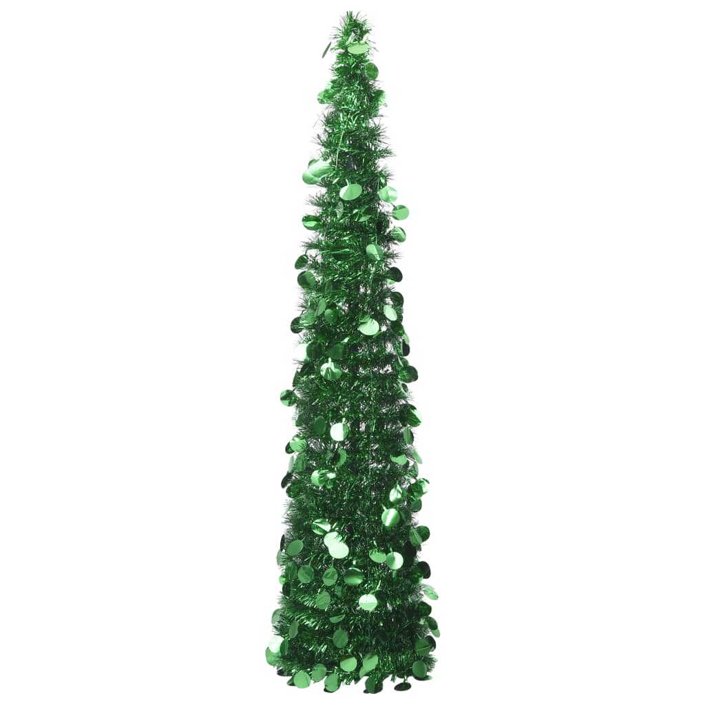 Brad de Crăciun artificial tip pop-up, verde, 180 cm, PET