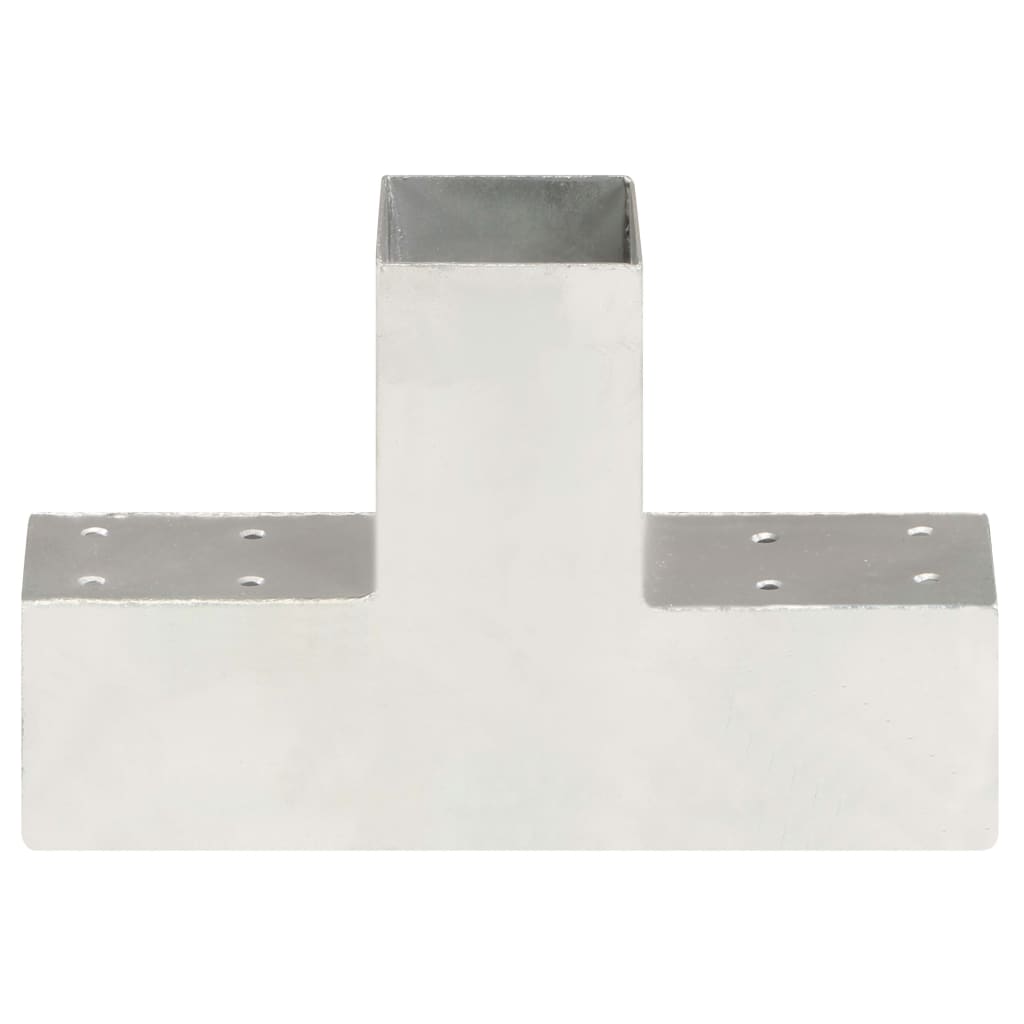 Conectori de grindă, formă T, 4 buc, 71x71 mm, metal galvanizat, [3],https:mobideco.ro
