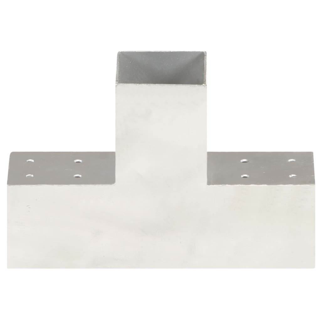 Conectori de grindă, formă T, 4 buc, 81x81 mm, metal galvanizat, [3],https:mobideco.ro