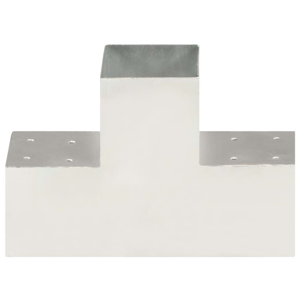 Conectori grindă, formă T, 4 buc, 101x101 mm, metal galvanizat, [3],https:mobideco.ro