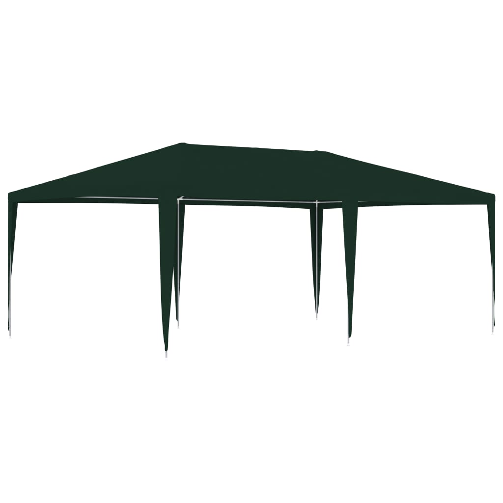 Cort de petrecere profesional, verde, 4 x 6 m, 90 g/m²