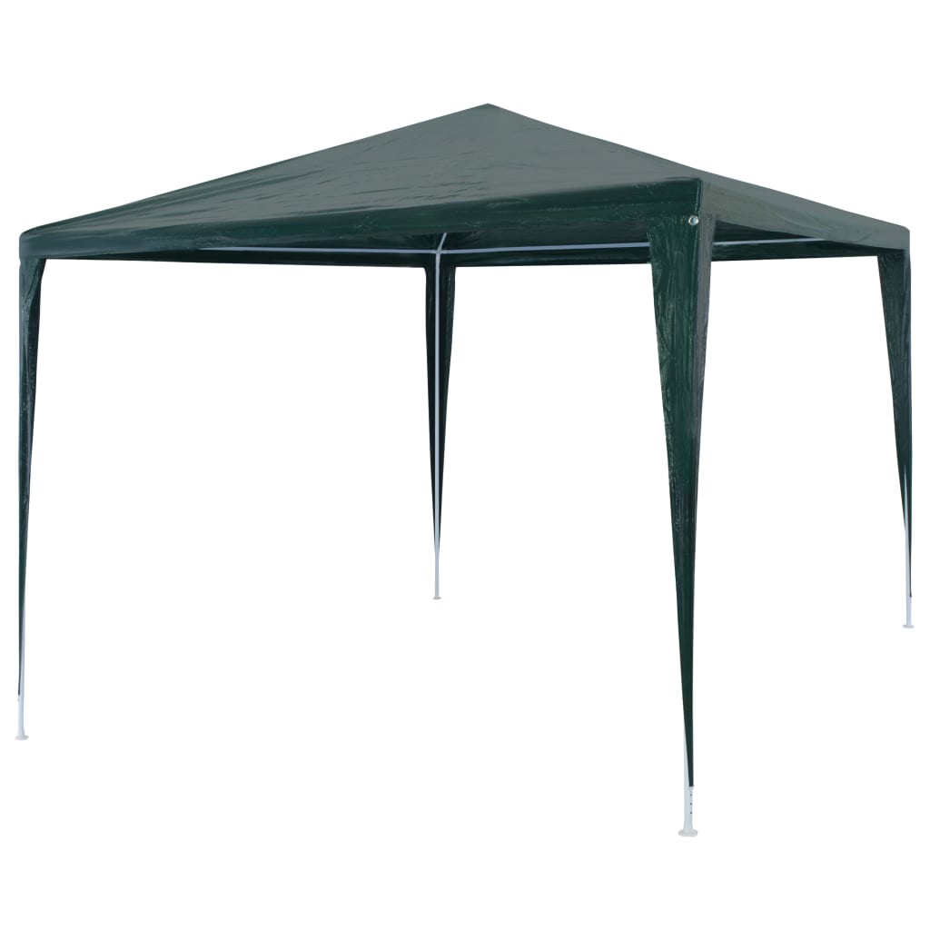 Cort de petrecere, verde, 3 x 3 m, PE