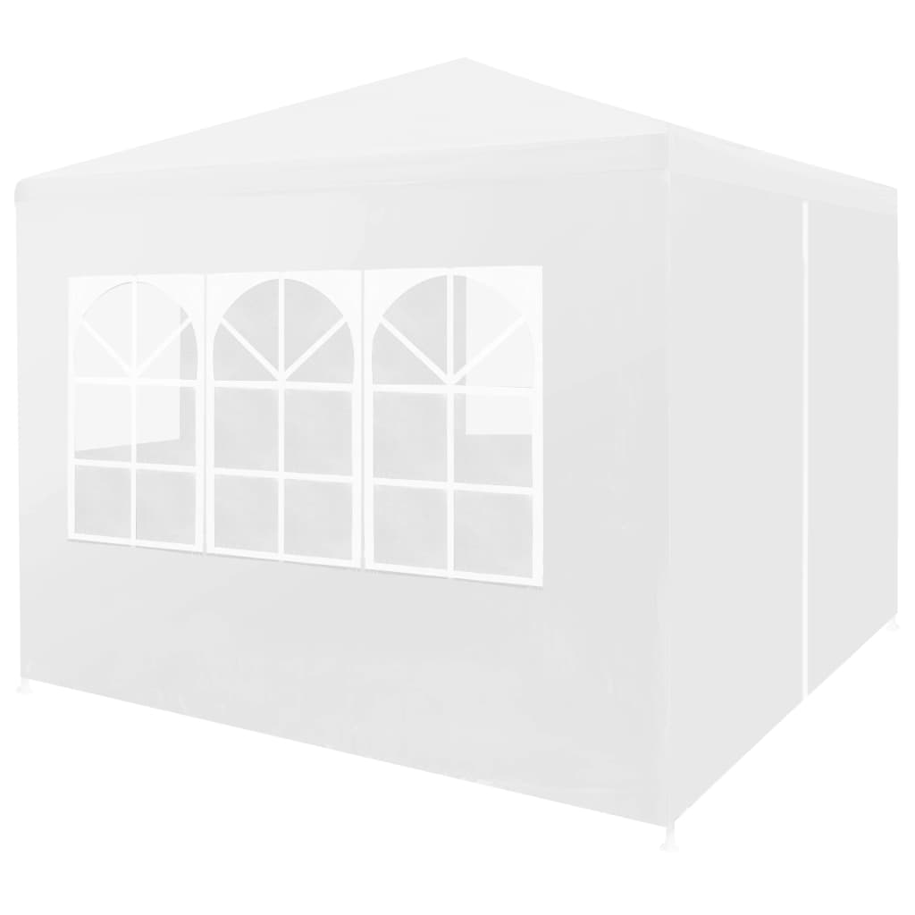 Cort pentru petrecere, alb, 3 x 3 m