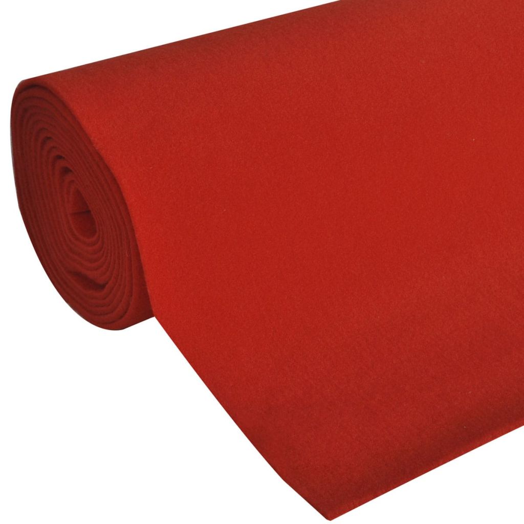 Covor Roșu 1 x 20 m Foarte Greu 400g/m², [2],https:mobideco.ro