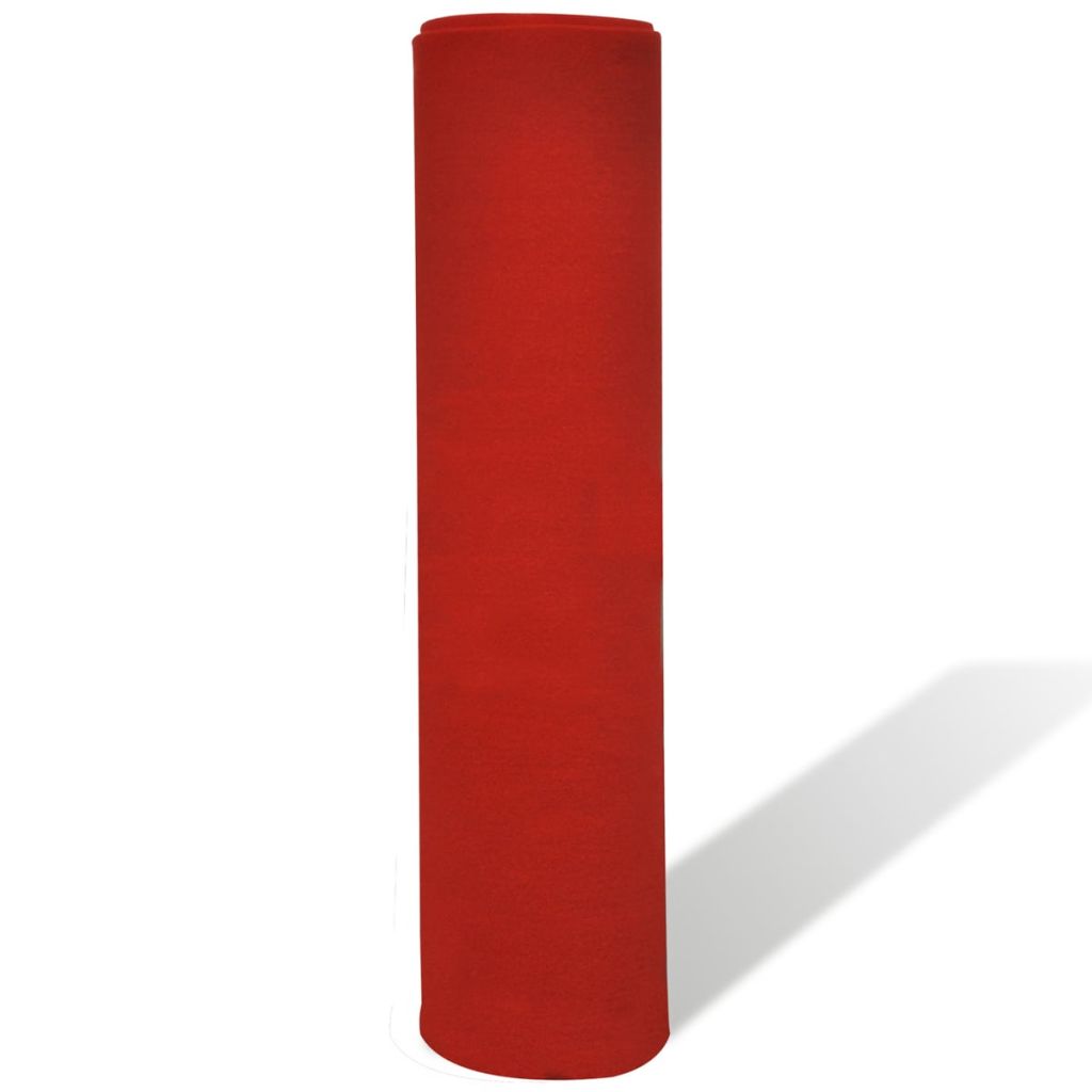 Covor Roșu 1 x 20 m Foarte Greu 400g/m², [4],https:mobideco.ro