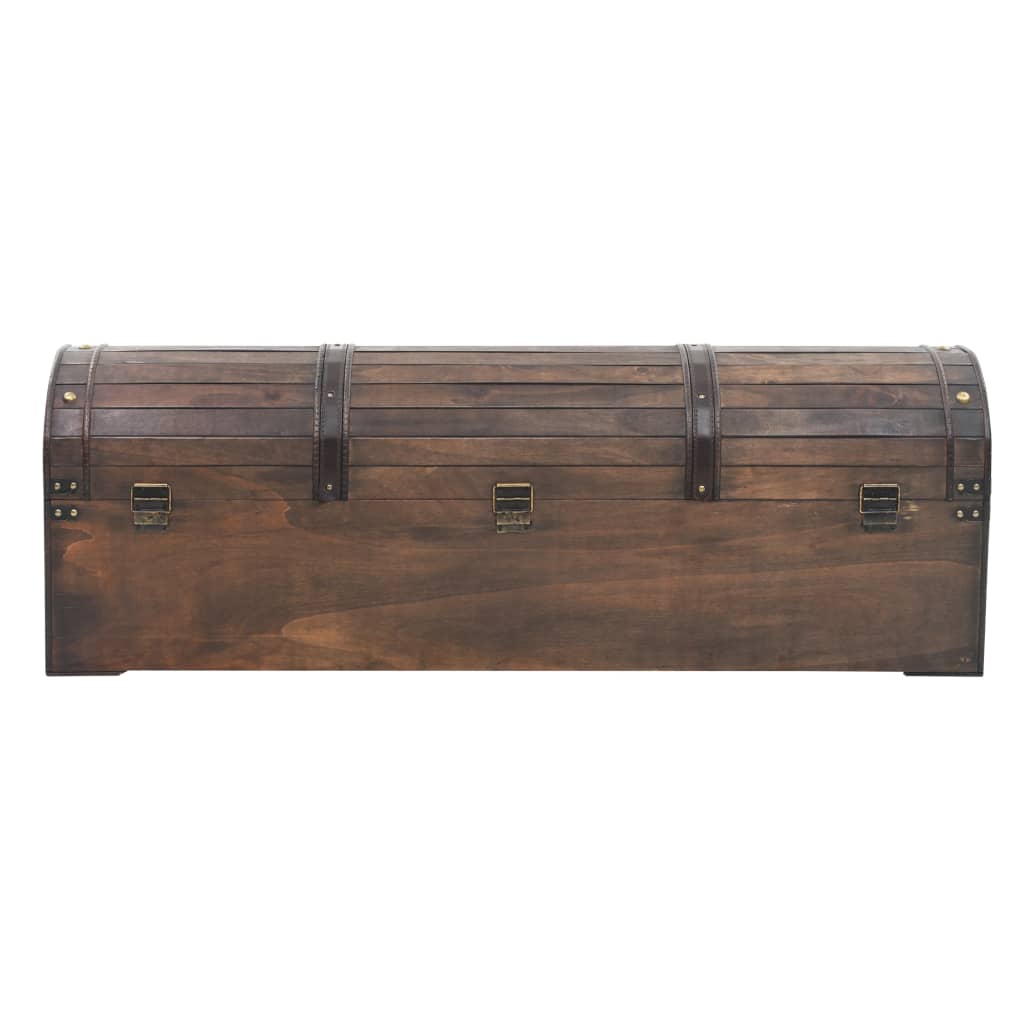 Cufăr de depozitare, lemn masiv, stil vintage 120 x 30 x 40 cm, [7],https:mobideco.ro