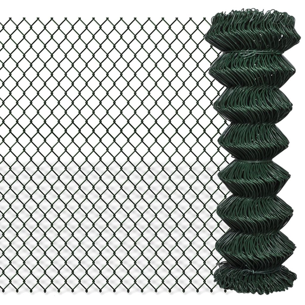Gard de legătură din plasă, 1,25 x 25 m, oțel galvanizat