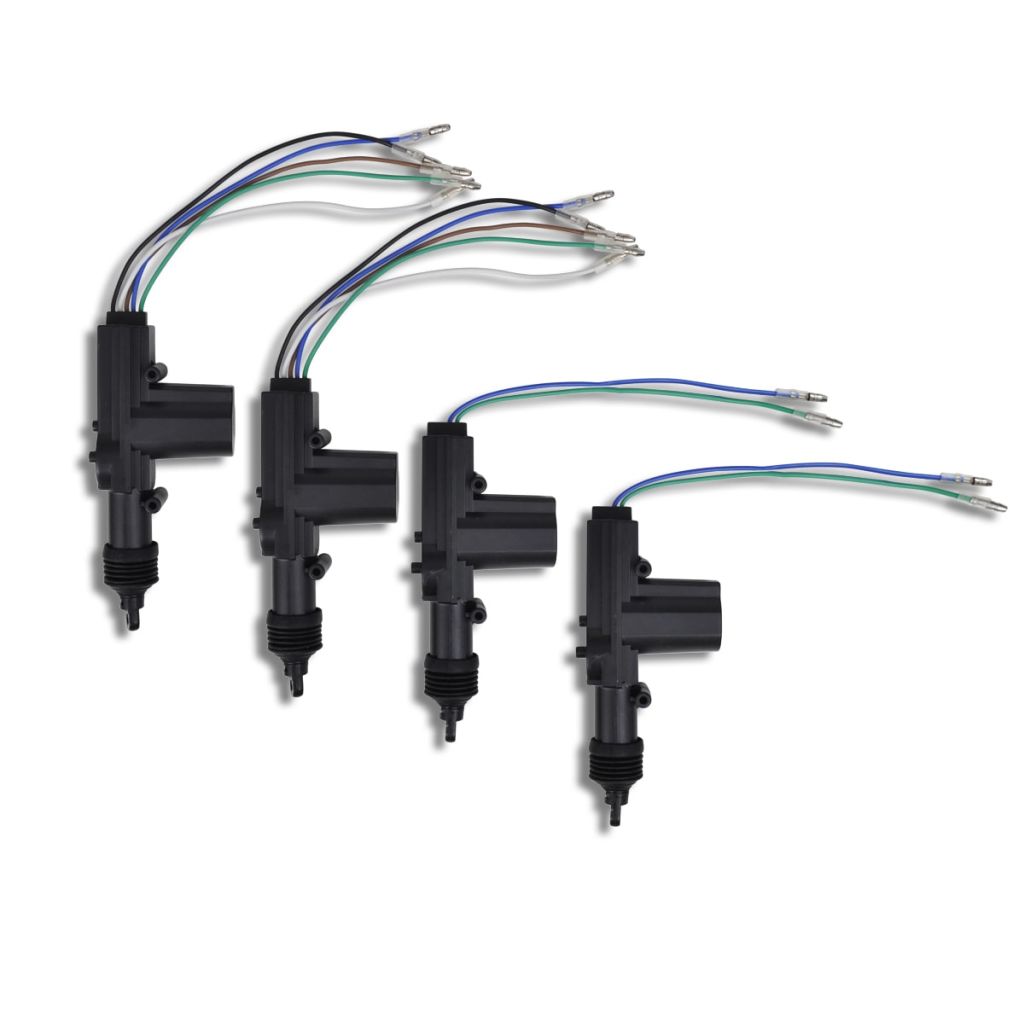 Kit inchidere centralizată auto cu 2 telecomenzi, 4 motorașe, 12V, [3],https:mobideco.ro