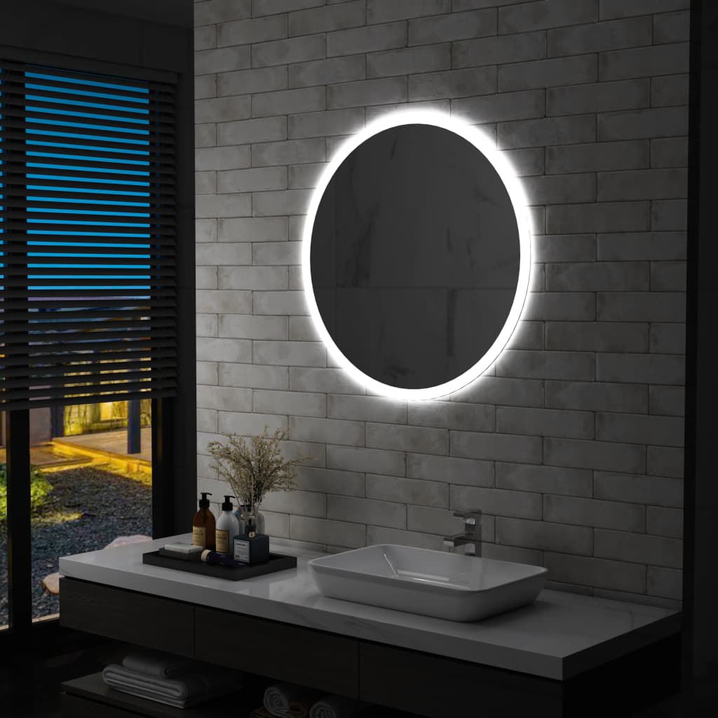 Oglindă cu LED de baie, 80 cm (49740)