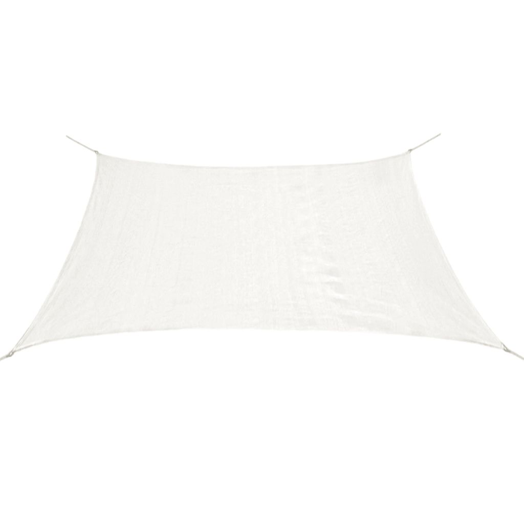 Pânză parasolar, alb, 2 x 2 m, HDPE