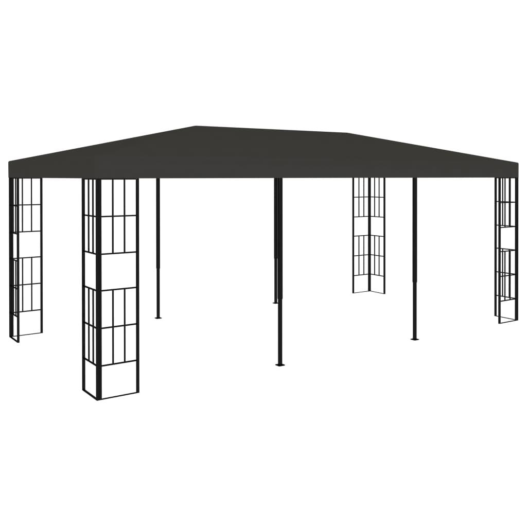 Pavilion, antracit, 3 x 6 m